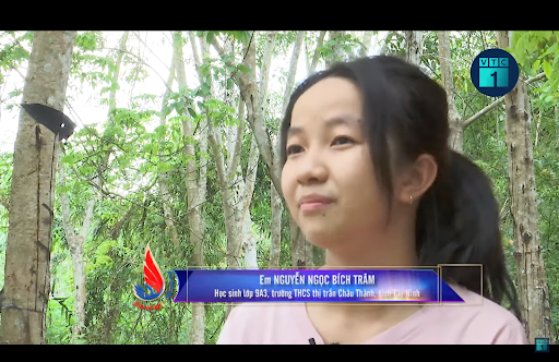 Ước mơ trở thành hướng dẫn viên du lịch của cô học sinh nghèo tại Thị trấn Châu Thành