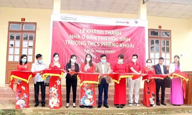 Vietlott chung tay cùng người trúng thưởng xây tặng nhà ở bán trú cho học sinh tại tỉnh Sơn La